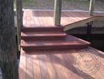 Cumaru wood dock