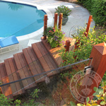 Cumaru pool Decking