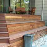 Ipe Deck with stairs