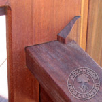 Ipe Gazebo detail