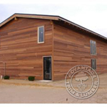 Ipe-Sided Storage Building