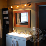 Ipe Bathroom Trim