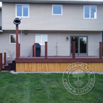 Ipe Deck with Bamboo Accents