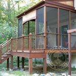 Screened-In Ipe Deck