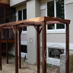 Grape Arbor made of Ipe