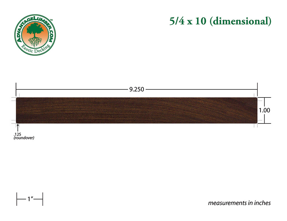 Ipe 5/4x10