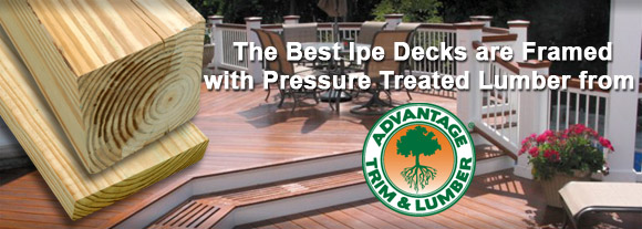 pressure treated banner