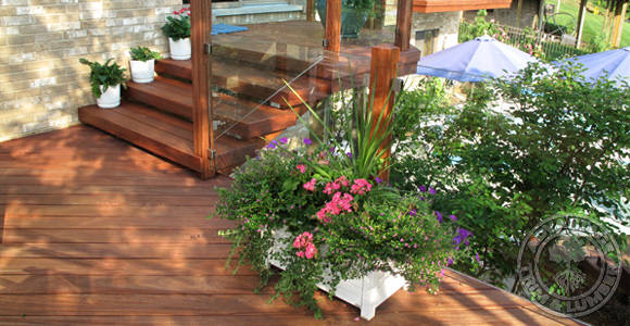 cumaru pool deck