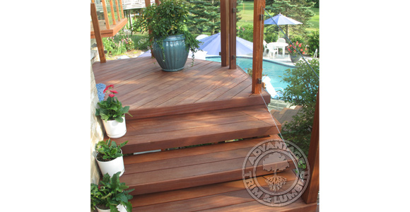 cumaru stairs