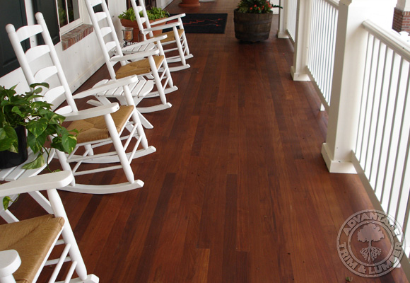 Wood decking