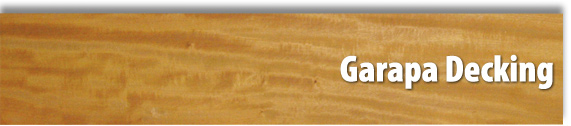 garapa decking