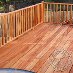 Second Story Tigewood Deck