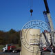 This is a gigantic dust collection system being assembled at our brand new North Carolina facility.
