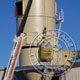 This is a gigantic dust collection system being assembled at our brand new North Carolina facility.