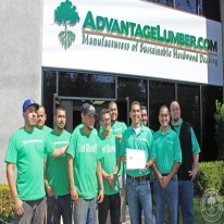 In this picture California facility manager, Ricardo Nevarez along with the entire California staff, are accepting a certificate of special recognition. 