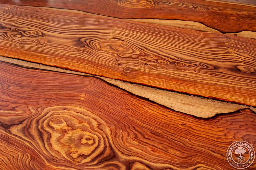 cocobolo lumber boards