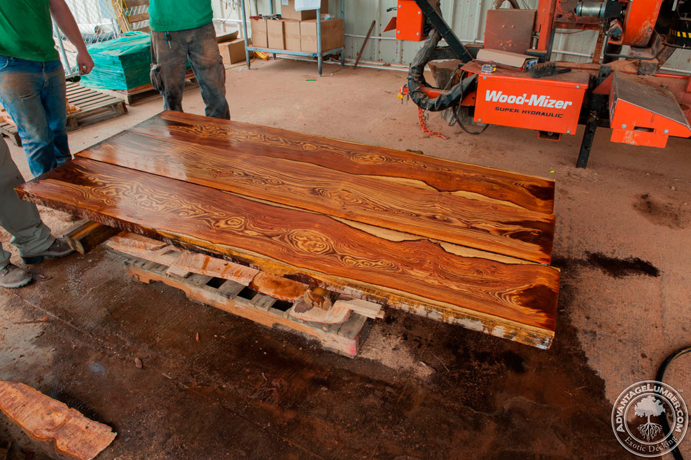 cocobolo slabs