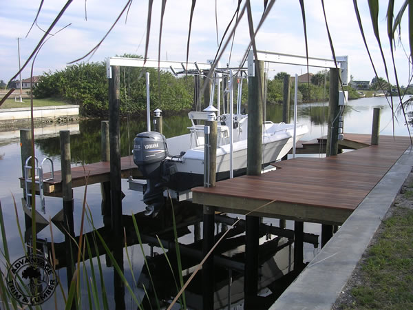 With mold, decay, split, and insect resistance, this dock owner will have a strong, and reliable deck for many years to come.