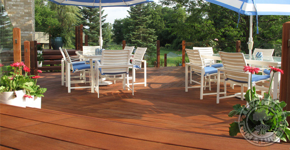 Enjoy your deck more this year with low maintenance hardwood decking.