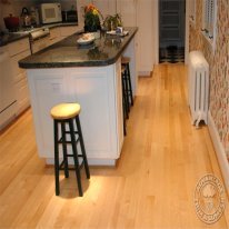 Beautiful kitchen done with Bird's Eye Maple