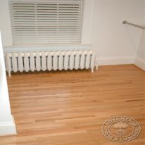 Another close-up of oak flooring.