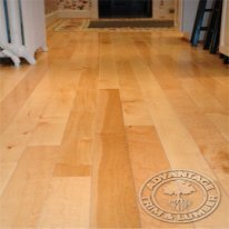 Bird's Eye Maple flooring.