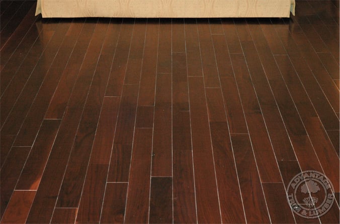Advantage's Black Walnut flooring is far superior to the competition's.