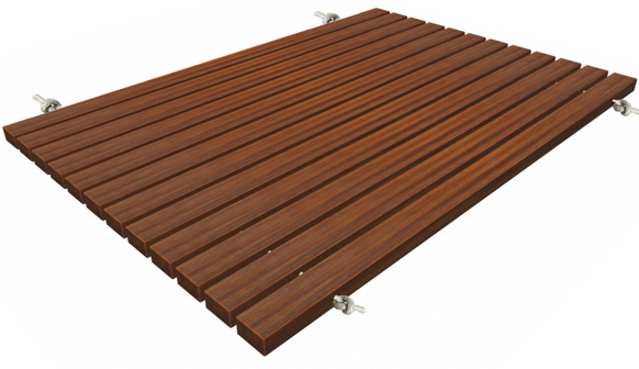 How To Build A Rollout Wooden Welcome Mat Step 4