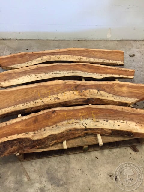 eucalyptus slab detail