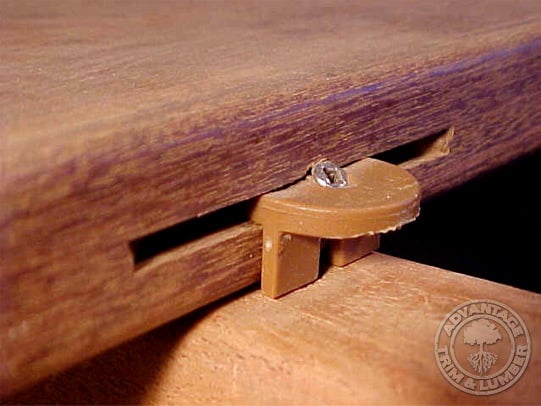 Ipe Deck with an Ipe Clip® hidden fastener.