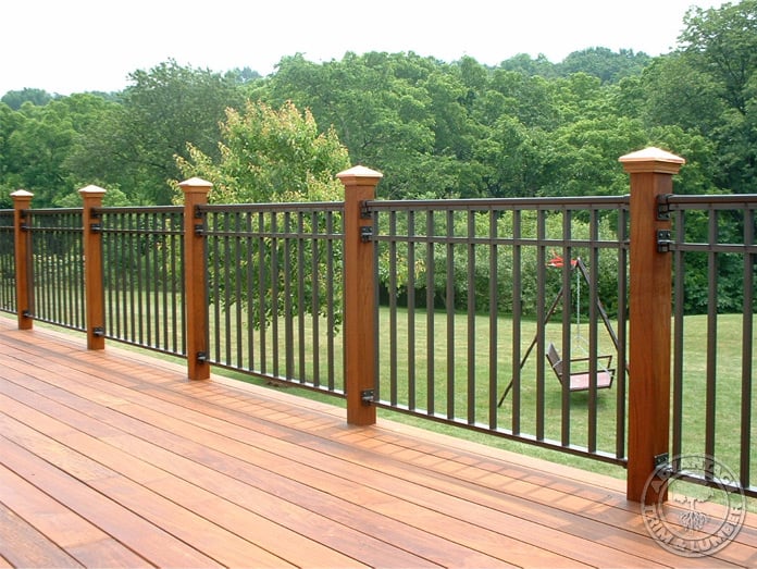 Beautifully Completed Ipe Deck (installed with Ipe Clip® fasteners)