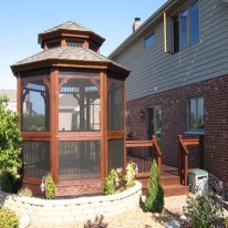 Ipe Gazebo(side view).