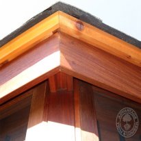 Ipe Gazebo detail.