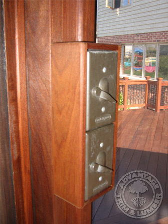 Ipe Gazebo detail.