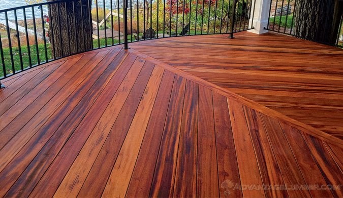 tigerwood decking