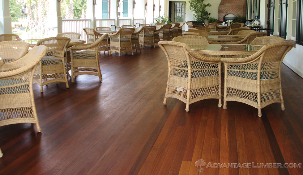 Tongue & Groove Ipe Porch Decking