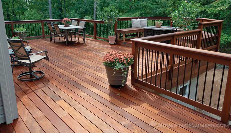 1x6 Plus® Ipe Decking - 21mm Ipe Decking