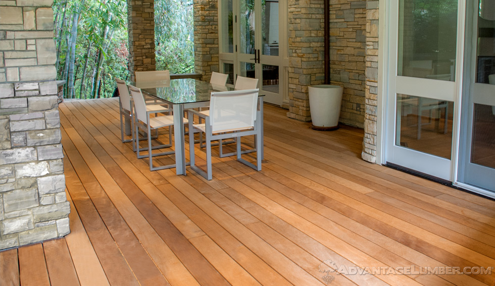 garapa decking