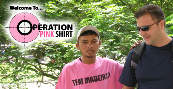 brazil operation pink shirt