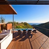 Ipe deck in Malibu, CA.