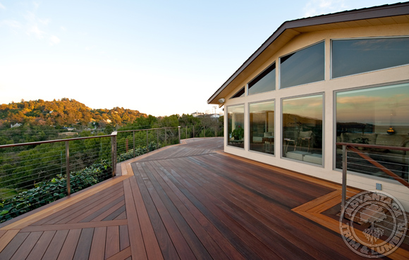 Hardwood Decking Terrace