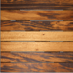 20x20 tigerwood ipe deck tile