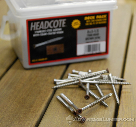 headcote deck screws