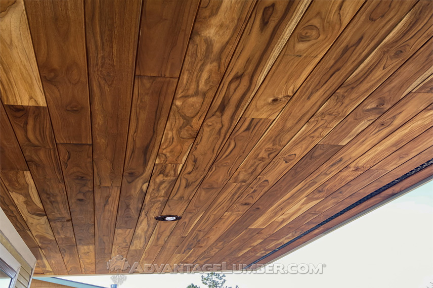 Wood Ceiling Planks Custom Tongue