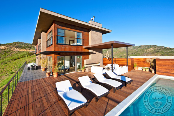 Ipe Deck in Malibu, CA