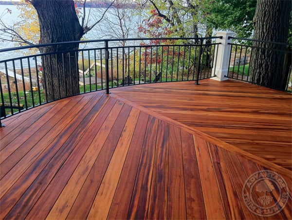 tigerwood decking pictures