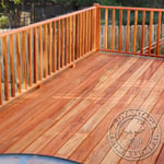 Second Story Tigewood Deck