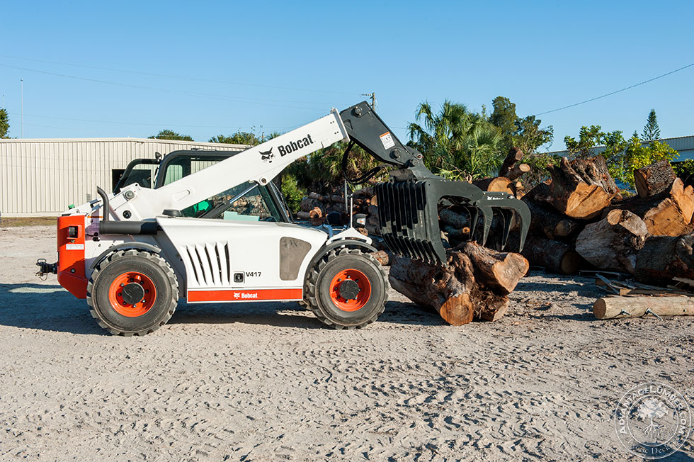 transporting logs