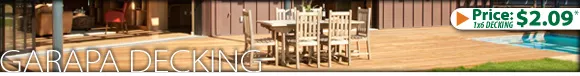 garapa wood decking