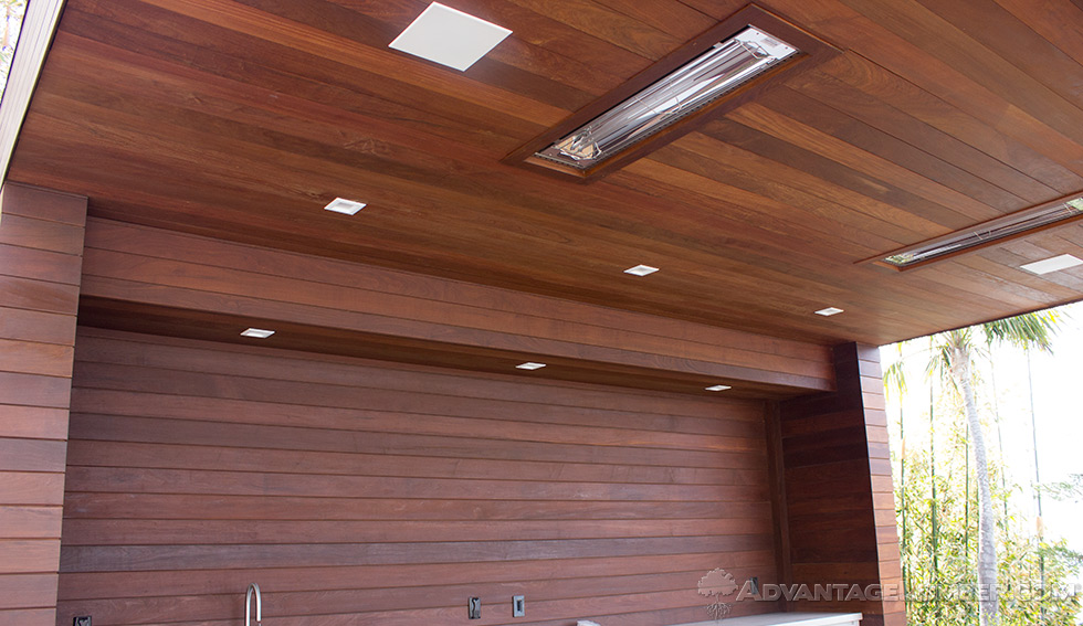 Wood Ceiling Installation